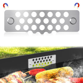 Aoanoko Blackstone Grease Gate Blocker side view, durable griddle protection