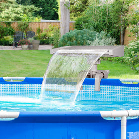 Aobiono clip-attachment shows secure edge grip for above-ground pools