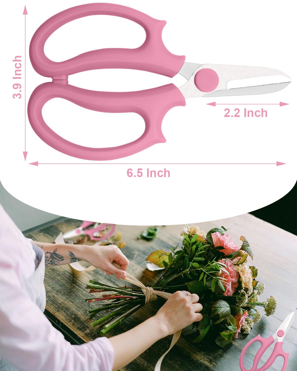 AOBYMIN stainless steel blades for durable sharpness on stems