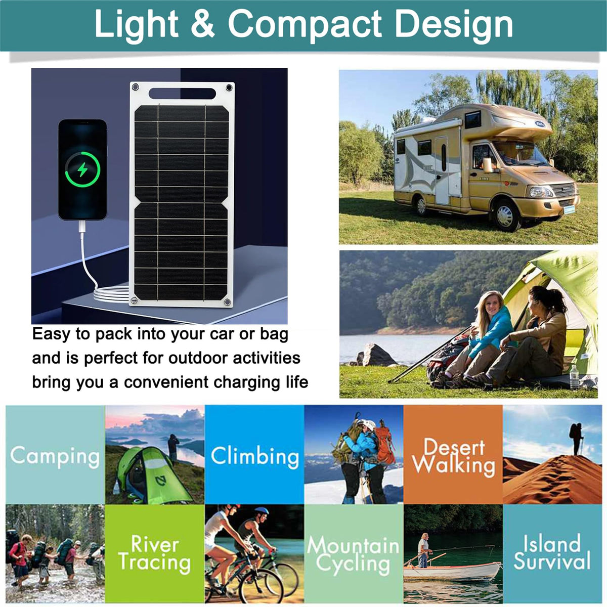 Aocoray Mini simple plug-and-play setup for quick solar power.