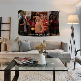 AOFDLAT Durable polyester tapestry with fade-resistant print