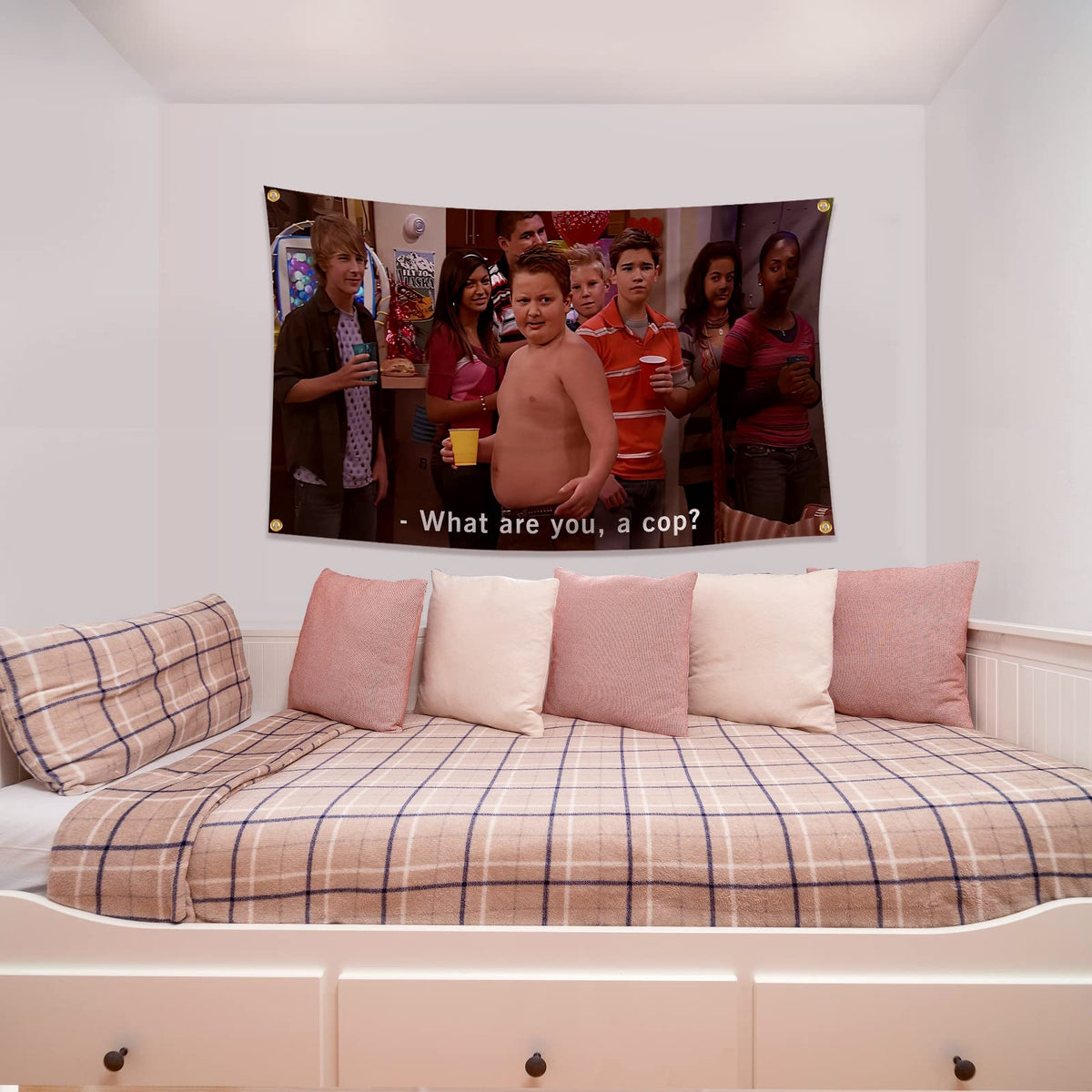 AOFDLAT Weather-resistant flag for year-round use