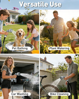 AOGOW durable PVC-polyester housing for year-round outdoor use.