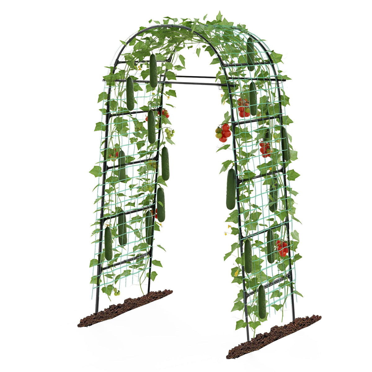 Aohanoi garden arch trellis arch-top supports climbing plants at entry.