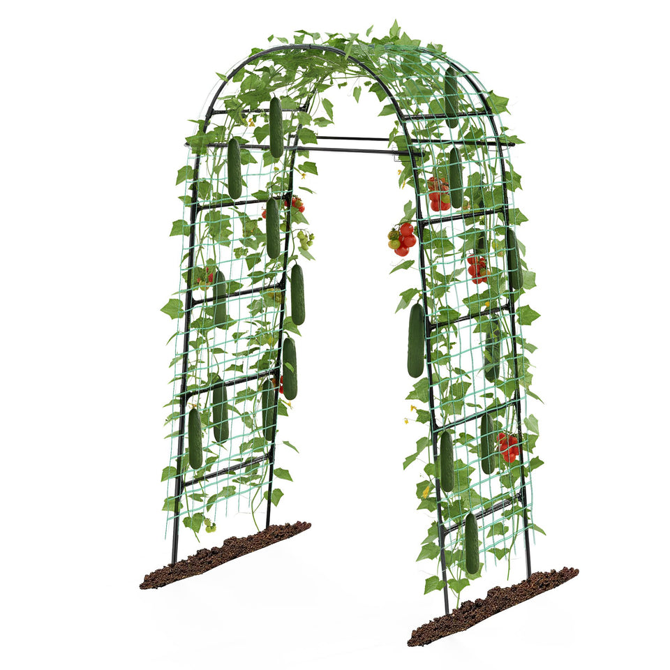 Aohanoi garden arch trellis arch-top supports climbing plants at entry.