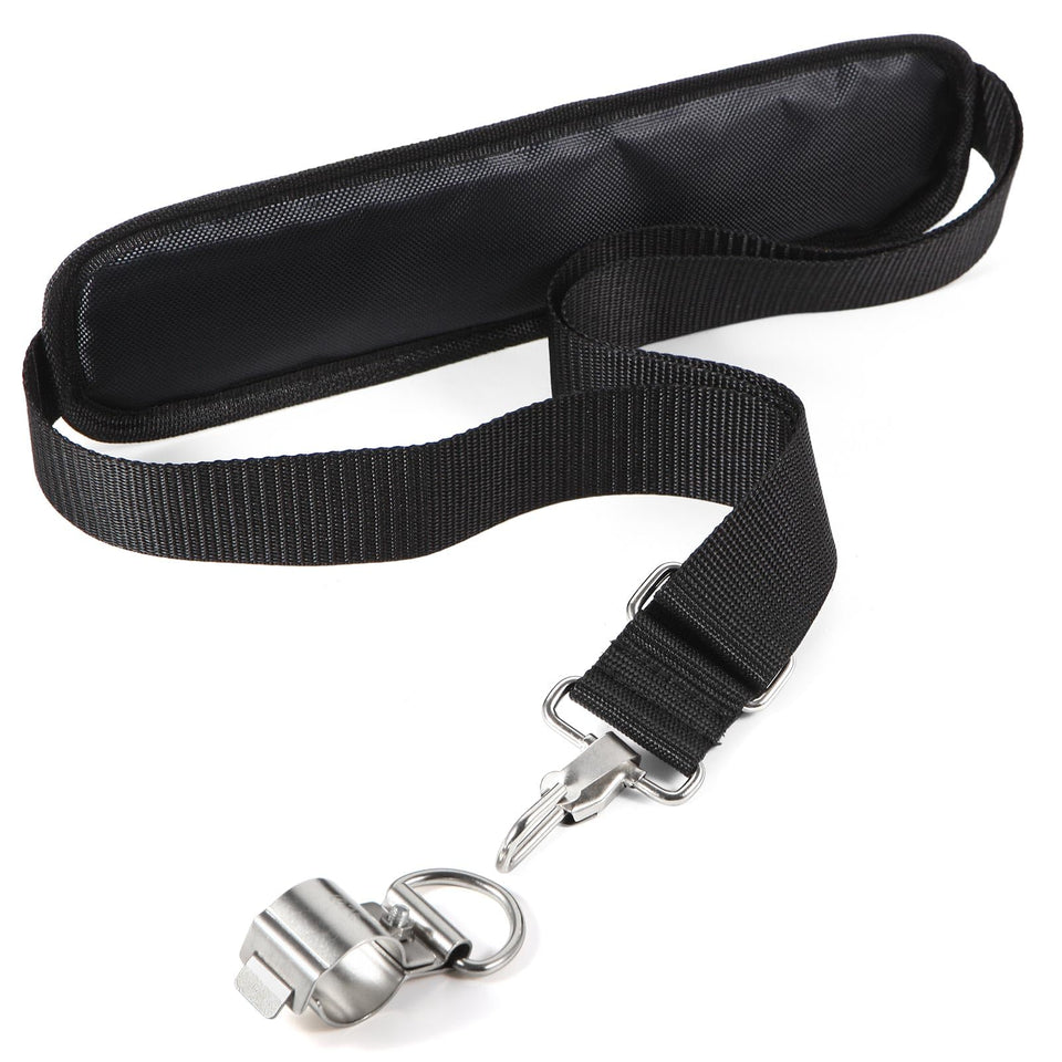 Aoheke AP1500 strap with padded shoulder for comfortable trimming sessions.