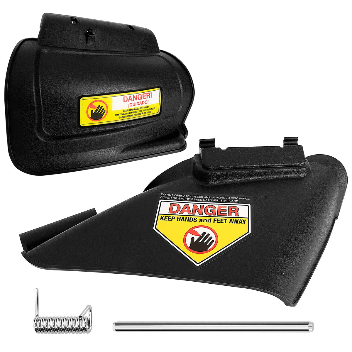 AOIT MTD Craftsman side discharge chute for cleaner lawn edges and reduced clumping.