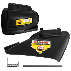 AOIT MTD Craftsman side discharge chute for cleaner lawn edges and reduced clumping.