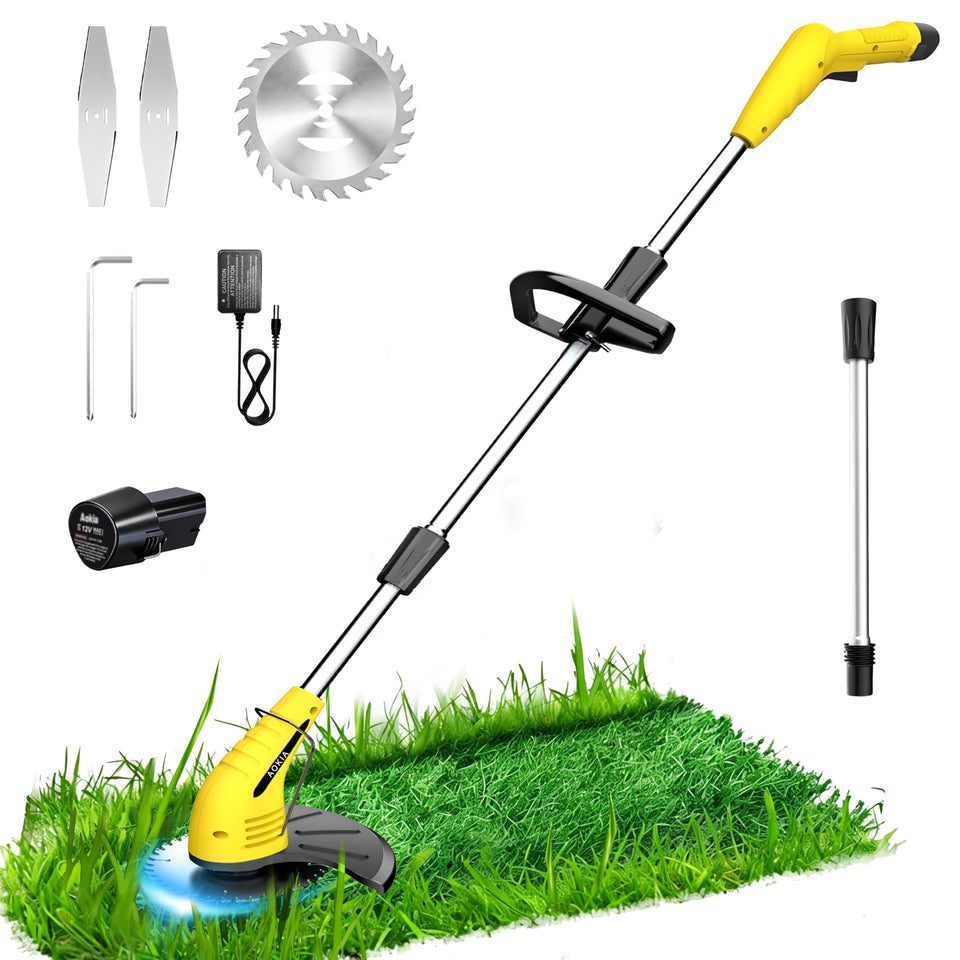 Aokia electric weed wacker with compact design for agile edging