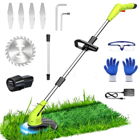 Aokia weed wacker compact design for easy operation in small yards.