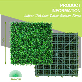 AOKIIE outdoor grass wall installation creates privacy and ambiance