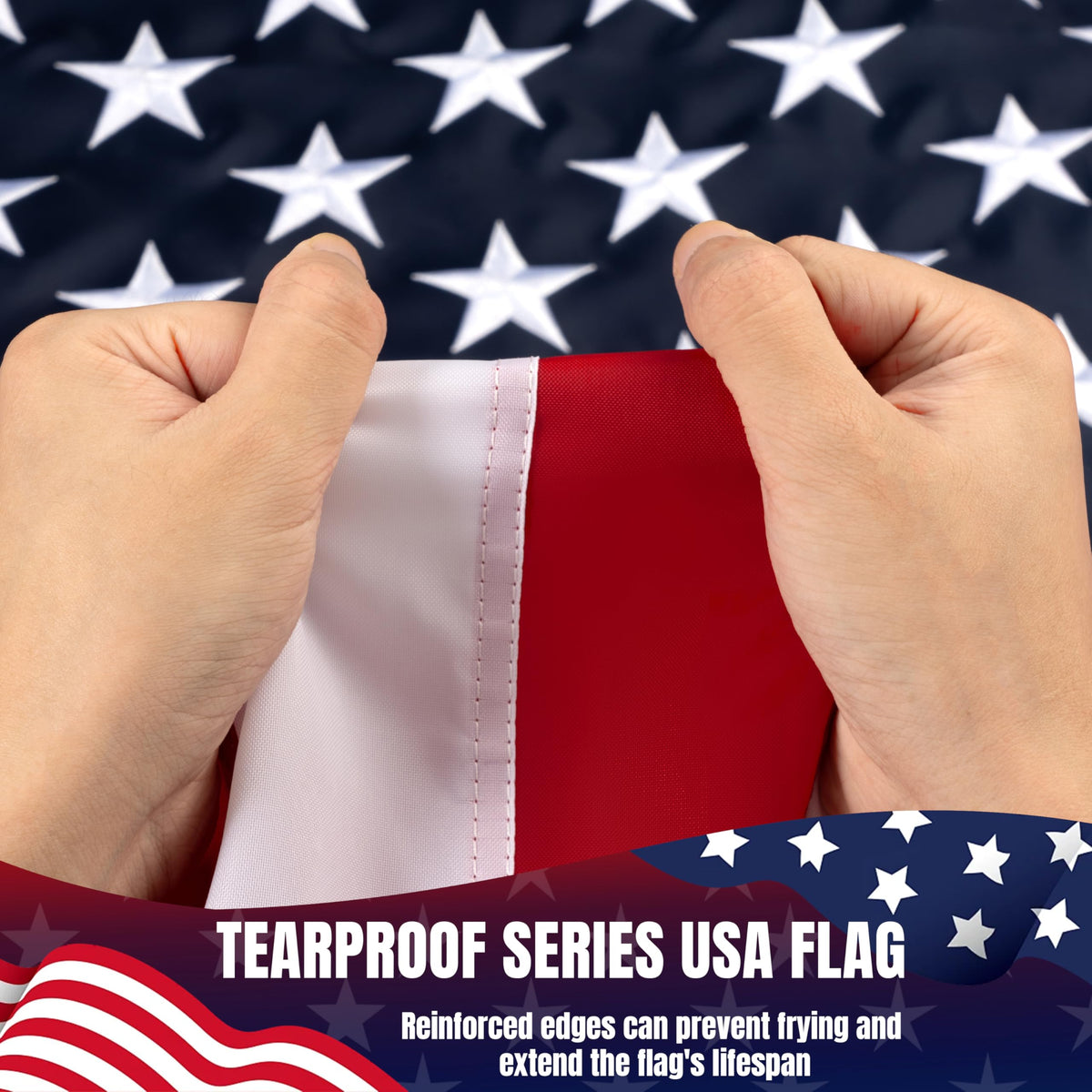 aokiie flag backed by 120 day quality assurance for confidence
