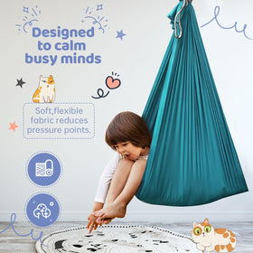 Aokitec swing hardware included for quick indoor or outdoor setup.