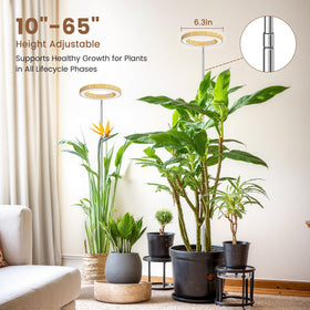 Aokrean 4500K warm white mode supports flowering and cozy room ambience.