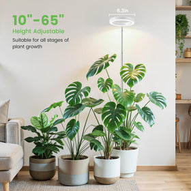 Aokrean grow light height adjustable telescopic pole for flexible setup