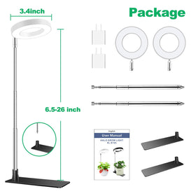 Aokrean Grow Lights 2-pack fits compact indoor spaces