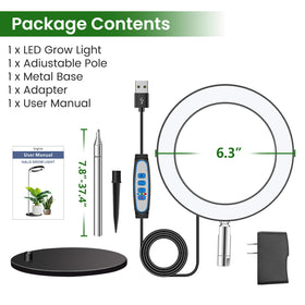 Aokrean Grow Lights uses high-efficiency diodes with CRI 95% for bright indoor illumination