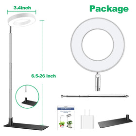 Aokrean Grow Lights supports seedlings with bright, focused indoor illumination