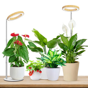 Aokrean Plant Grow Light base offers stable desk support for compact spaces.