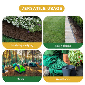 Aolabela complete 80-stake kit ideal for DIY or professional landscaping.
