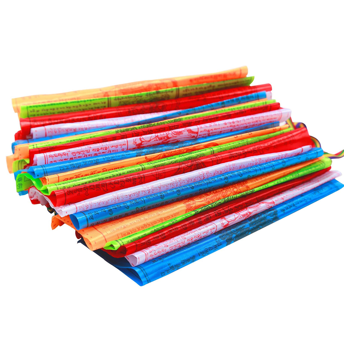 Aolamegs satin flags with crisp decals add refined color.