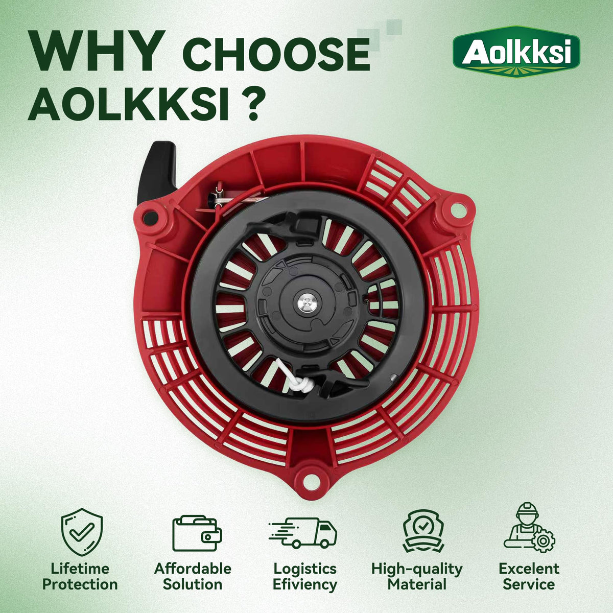 AOLKKSI in-box packaging image signals a ready-to-install solution for quick repairs.