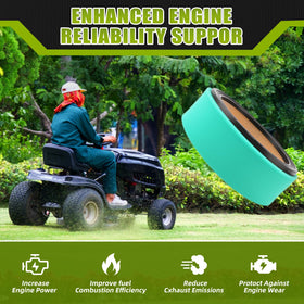AOLKKSI John Deere compatible filter for sturdy lawn tractors