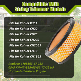 AOLKKSI Kohler 47-883-03-S1 filter improves engine protection