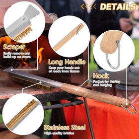 Aolso copper wire head withstands high heat for tough grime
