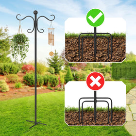 AOMGD height-adjustable system adapts to garden setups.