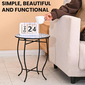 Aonagi 14-inch round table diameter ideal for compact spaces.