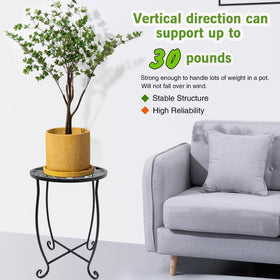 Aonagi compact table stands 15 inches tall for easy placement.