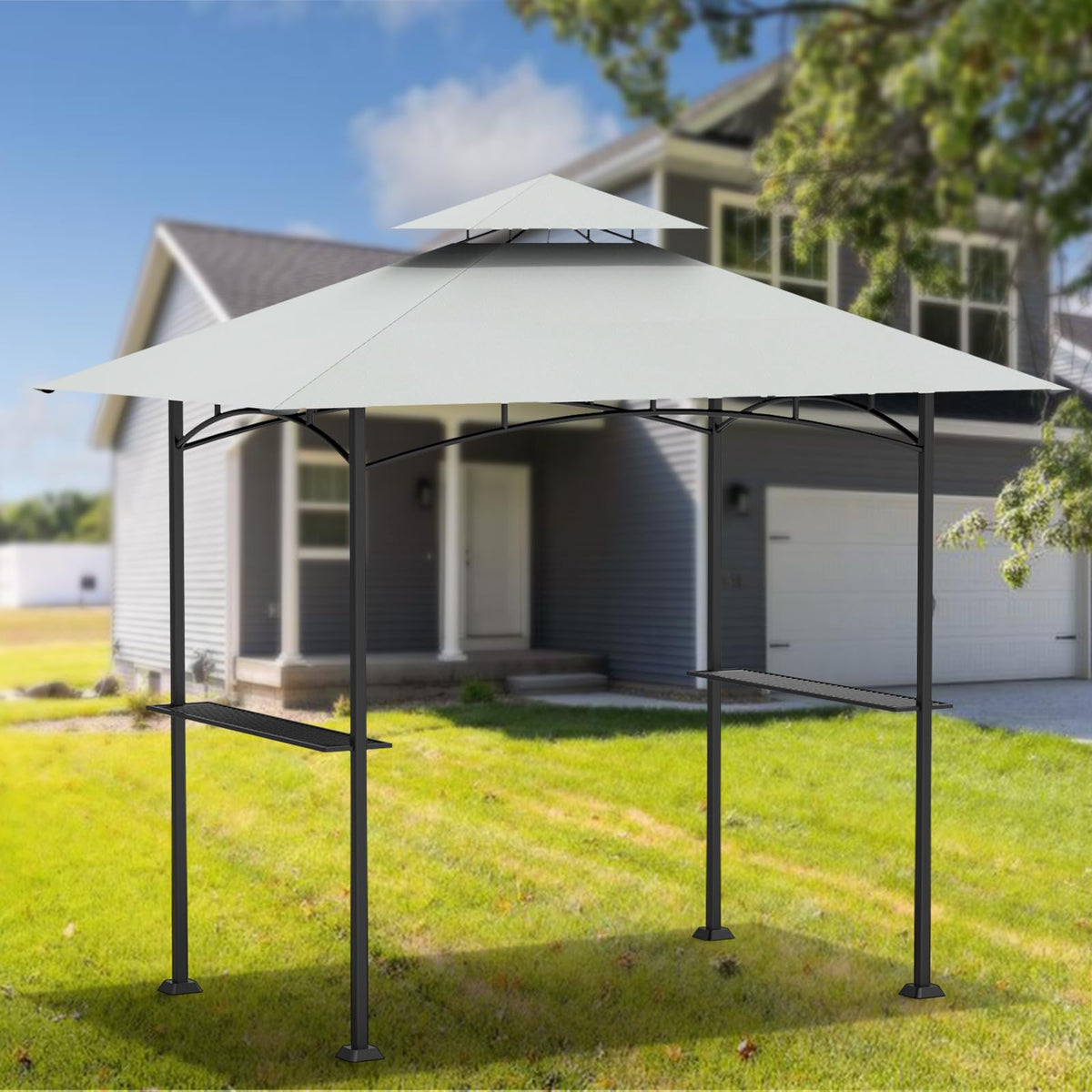 AONEAR easy-install replacement cover simplifies setup for quick backyard gatherings