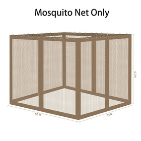 Aonear breathable mesh keeps air flowing while keeping bugs out.