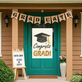 AONSOULE 12x18 sign is easy to clean and reuse year after year.