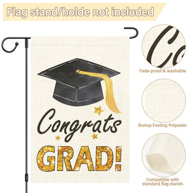 AONSOULE graduation sign doubles as a backdrop for open houses and events.