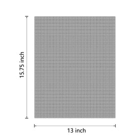 Aoocan high-temperature resistant mat maintains shape during grilling.