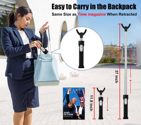 Aooccder waterproof cattle prod keeps working in wet conditions.
