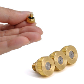 Aootech misting nozzle showing 10-24 thread compatibility for many systems.