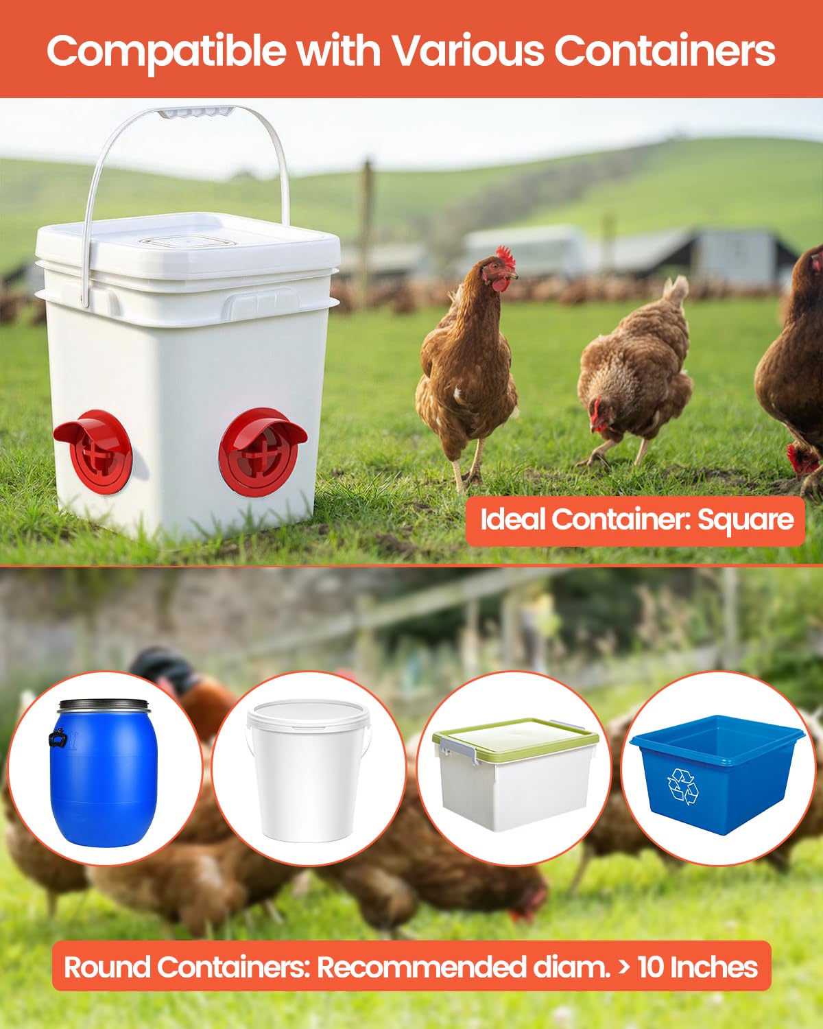 Aopchry 8-pack includes lids, proving a complete no-waste kit.