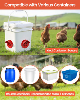 Aopchry 8-pack includes lids, proving a complete no-waste kit.