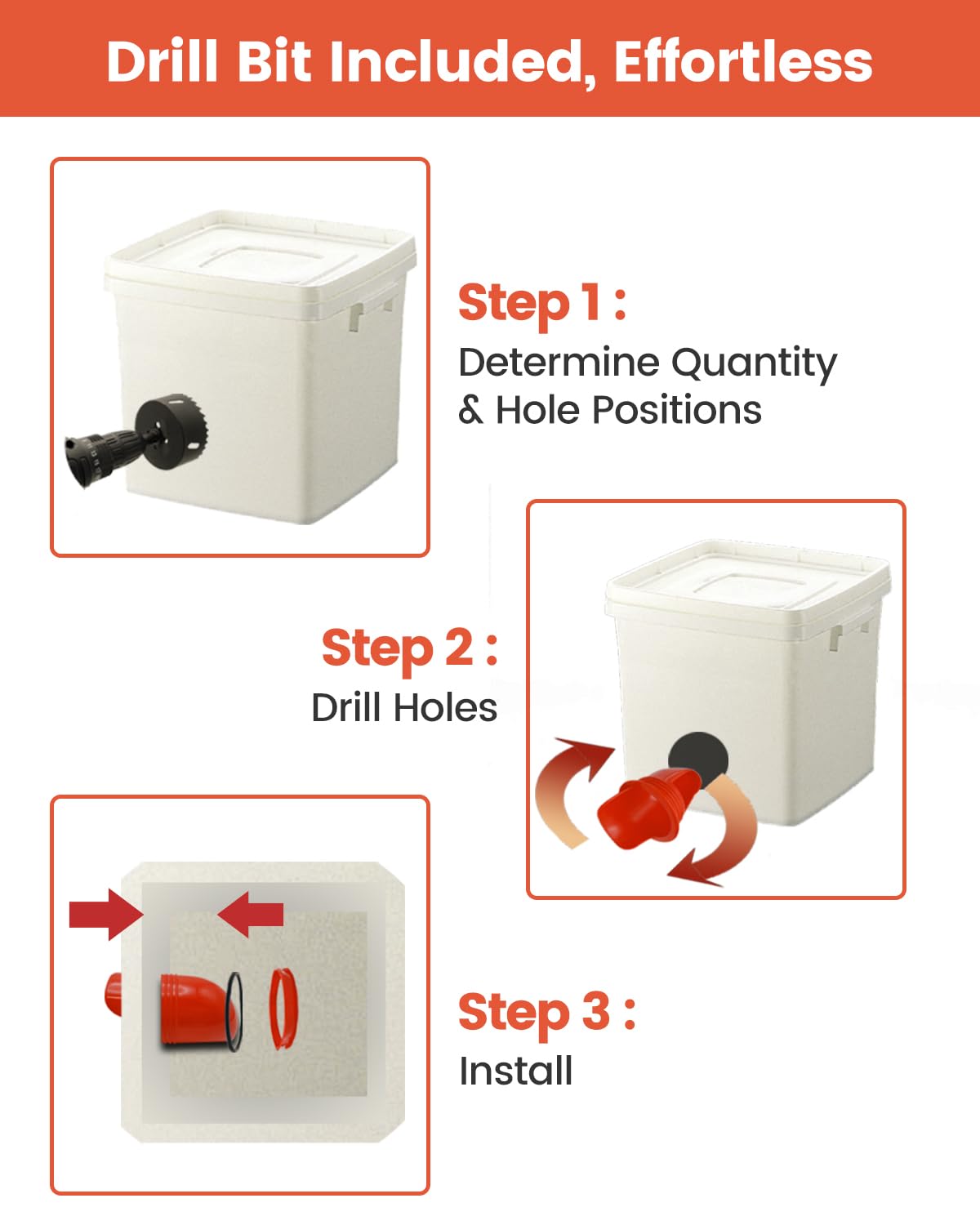 Aopchry gravity-fed poultry feeder auto-replenishes feed as birds eat.