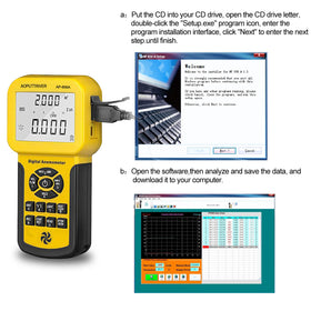AOPUTTRIVER AP-856A area setting defines duct size for accurate flow