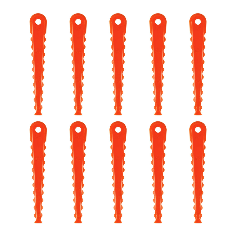 AOQIVIS AC053N1FB replacement serrated blades pack for Ryobi 3-in-1 heads, efficient cutting.