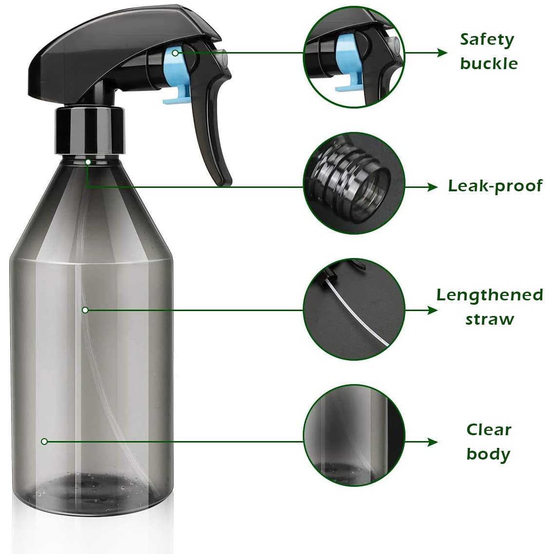 AORAKI Plant Mister BPA-free material for safe daily use