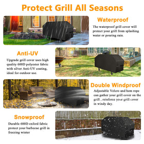 Aoretic sealed seams keep water out and extend griddle life