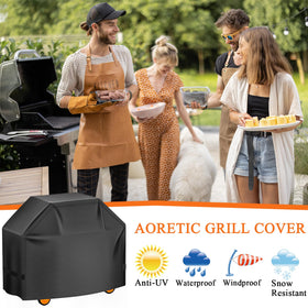 Aoretic year-round durability keeps grills protected in all seasons.