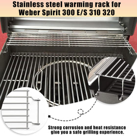 AOREWTGGH 7641 304 stainless steel construction resists warping