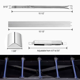 AOREWTGGH burner brace for Char-Broil 4-Burner boosts support.