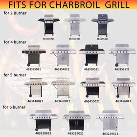 AOREWTGGH burner for Char-Broil Performance 4-Burner ensures reliable flame control.